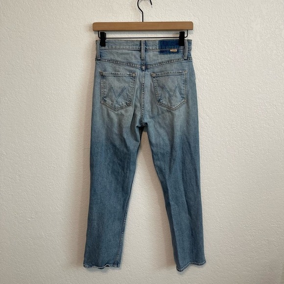MOTHER The Tomcat Ankle Distressed Denim Jeans The Problem With Miracles 25 - Picture 8 of 16